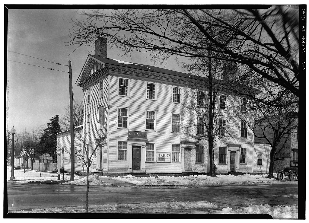 Columbian House (Tavern), photograph filed with the federal survey