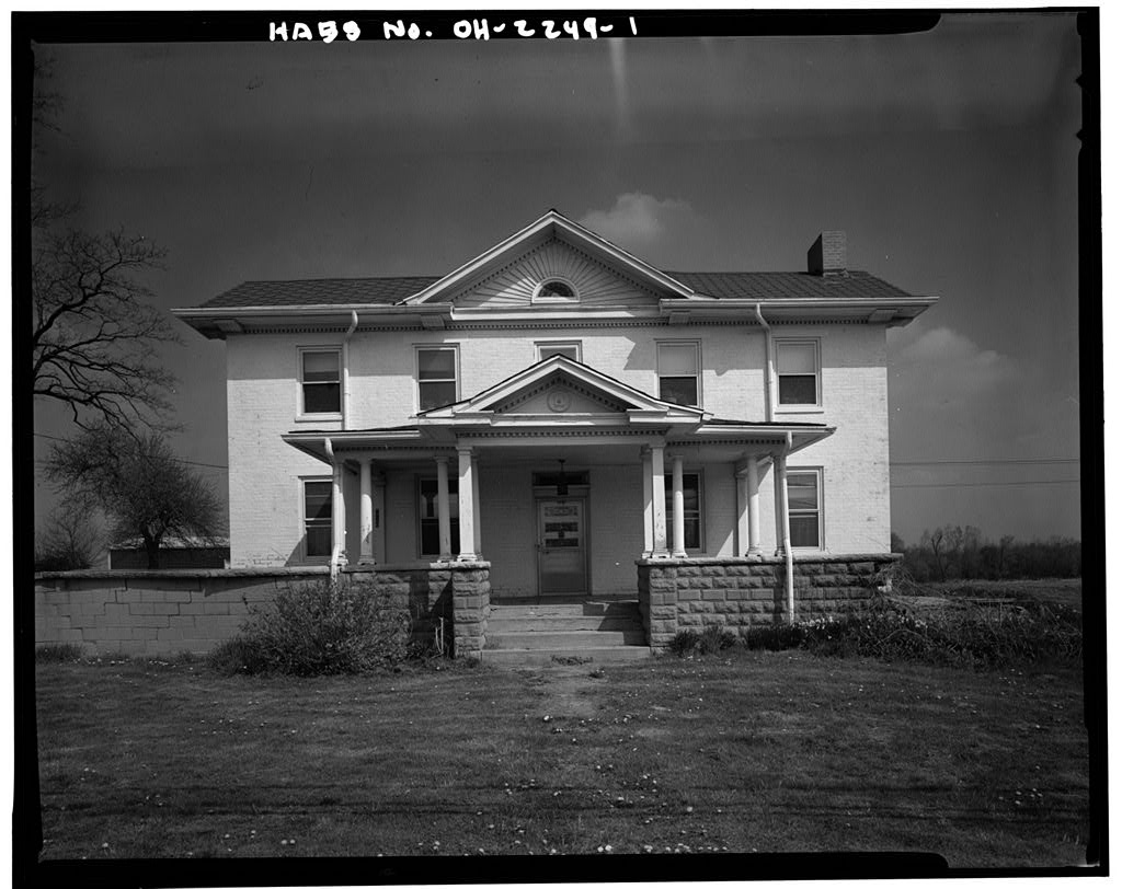 Colonel Charles Young House, Columbia Pike between Clifton & Stevenson Roads, Wilberforce, Greene County, OH, photograph filed with the federal survey