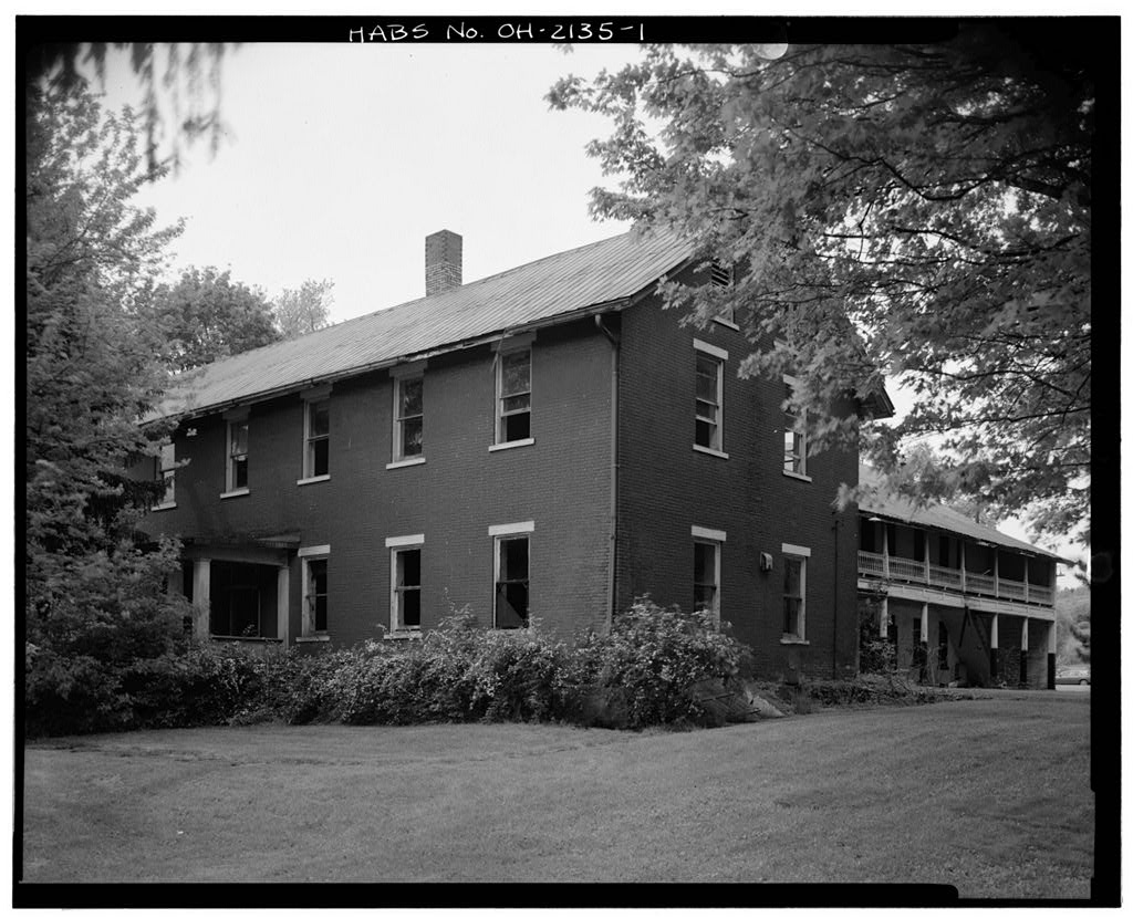 Morgan County Home, State Route 376, McConnelsville, Morgan County, OH, photograph filed with the federal survey