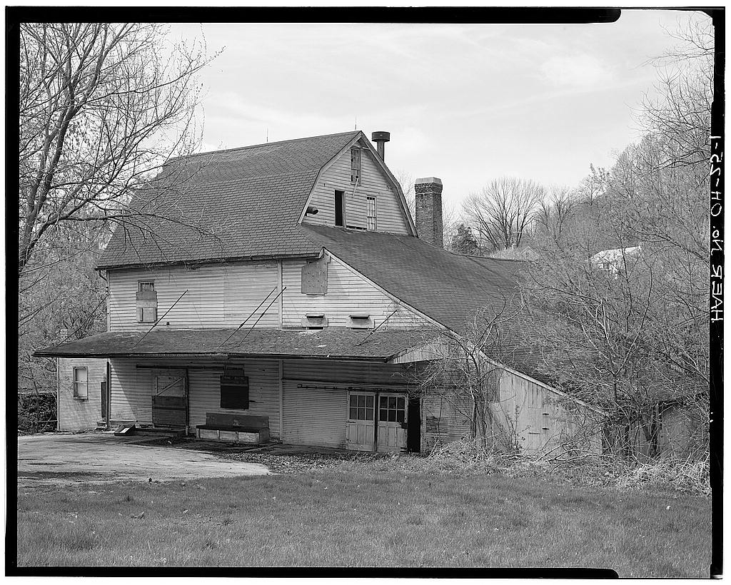 Mount Healthy Mill, Covered Bridge Road, Mount Healthy, Hamilton County, OH, photograph filed with the federal survey