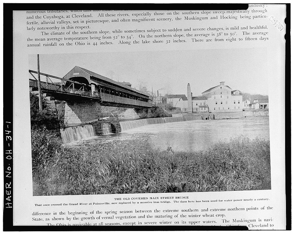 Main Street Bridge, photograph filed with the federal survey