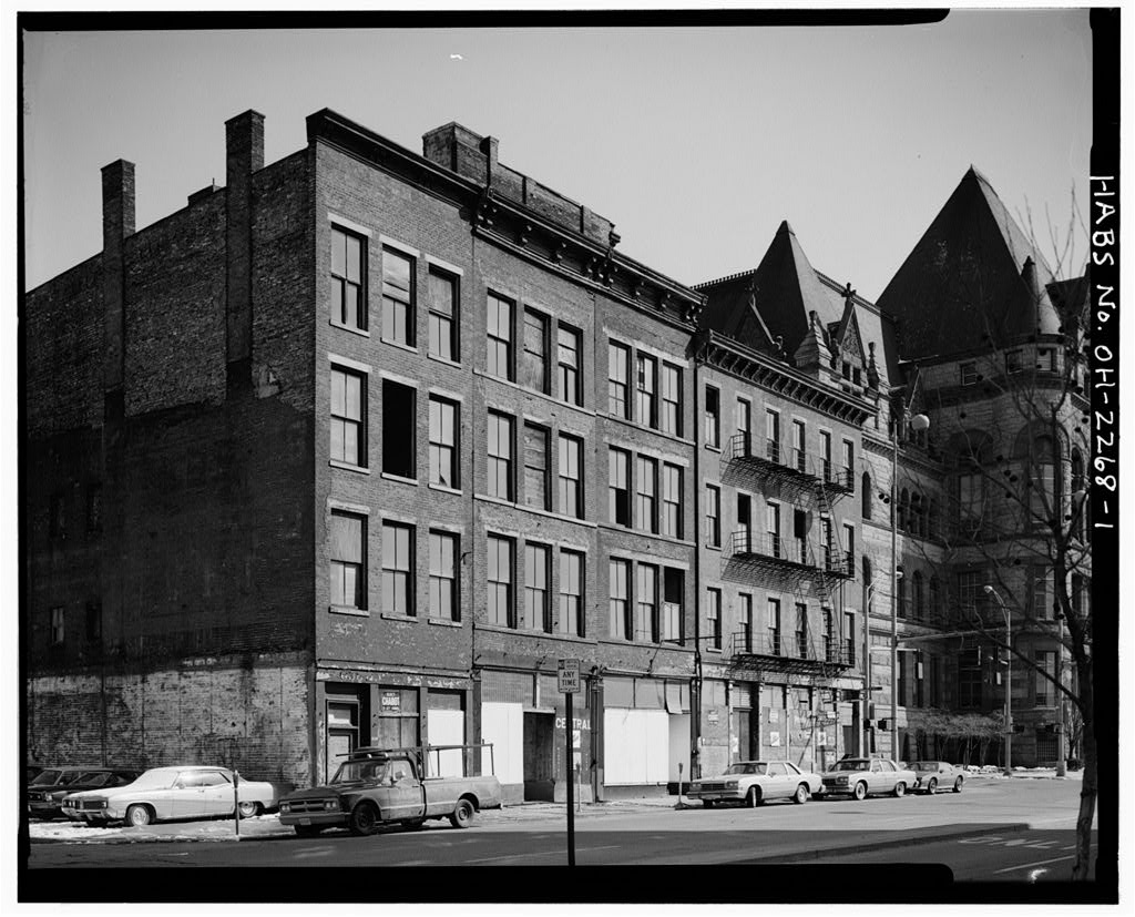 904-908 Central Avenue (Commercial Buildings), Cincinnati, Hamilton County, OH, photograph filed with the federal survey