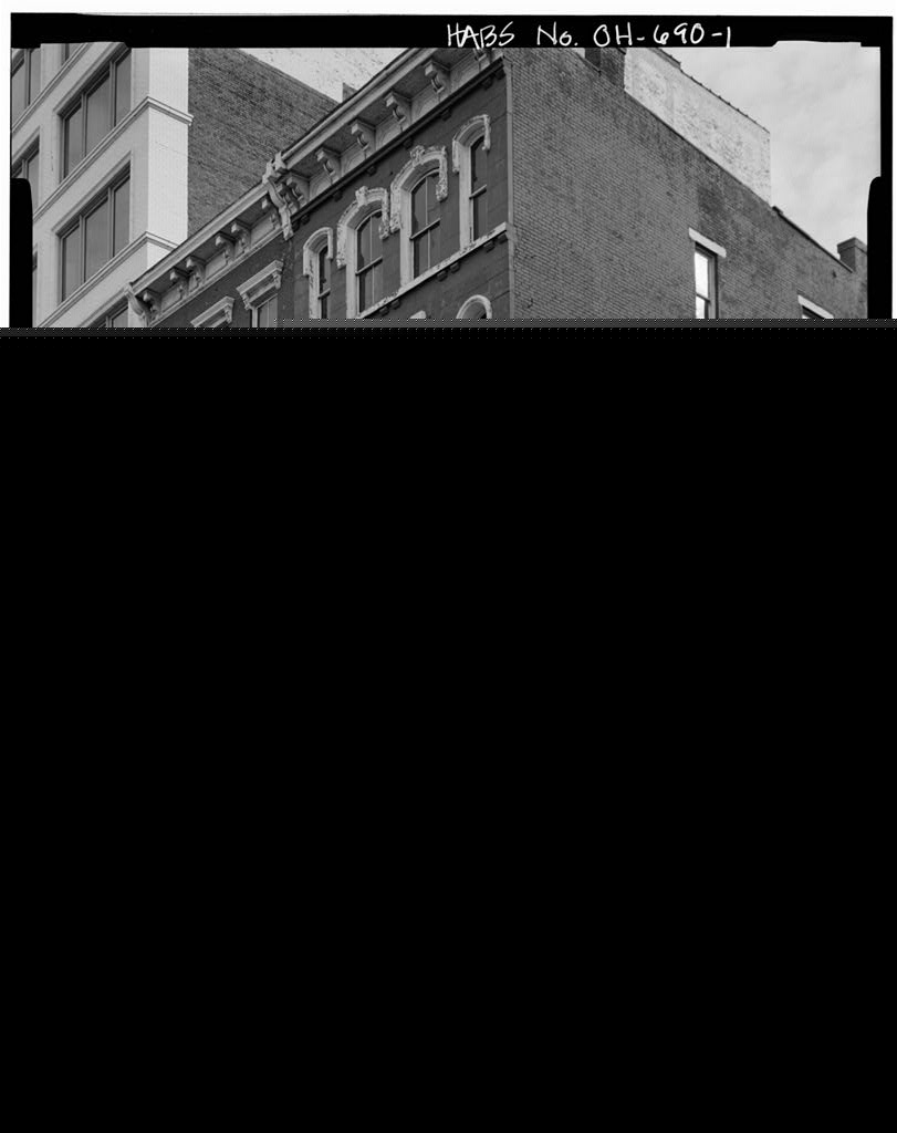213-215 West Fifth Street (Commercial Buildings), Cincinnati, Hamilton County, OH, photograph filed with the federal survey