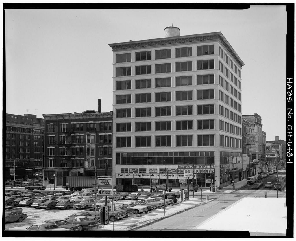 201-205 West Fifth Street (Commercial Building), Cincinnati, Hamilton County, OH, photograph filed with the federal survey