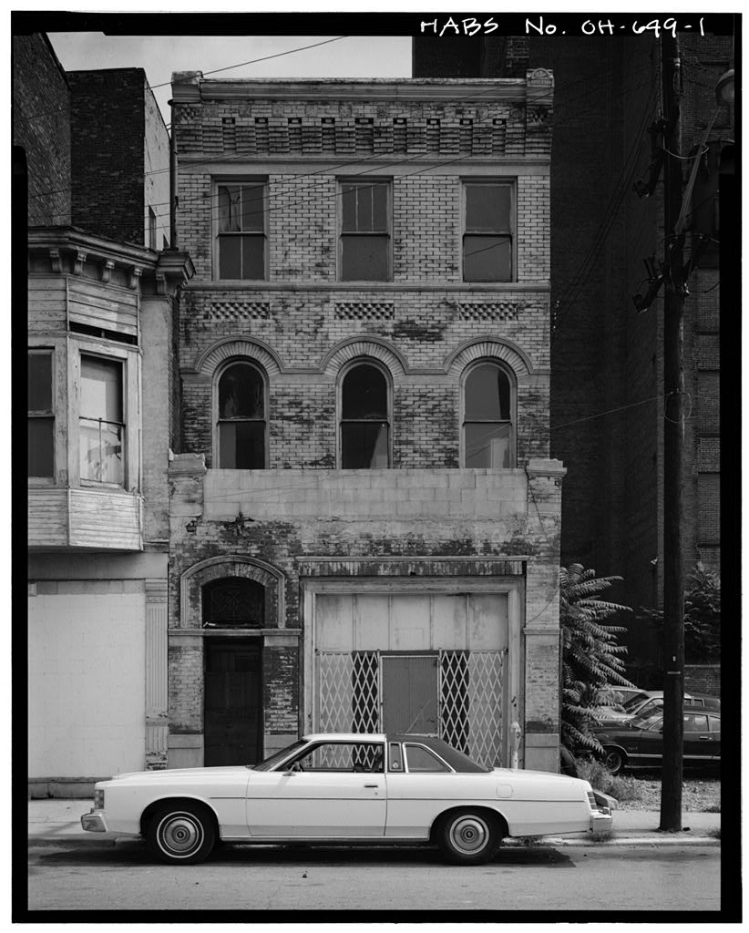413 West Eighth Street (Commercial Building), Cincinnati, Hamilton County, OH, photograph filed with the federal survey