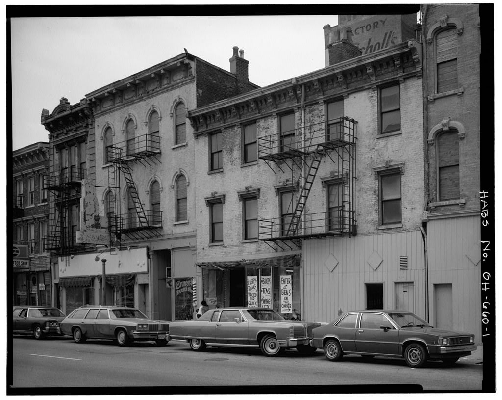 707-709 Central Avenue (Commercial Building), Cincinnati, Hamilton County, OH, photograph filed with the federal survey