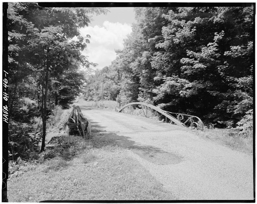 Smith Road Bowstring Arch Bridge, photograph filed with the federal survey