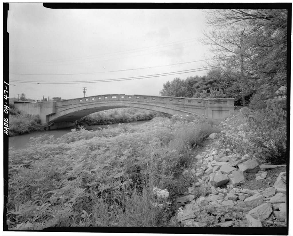 First Street Reinforced Concrete Bridge, photograph filed with the federal survey