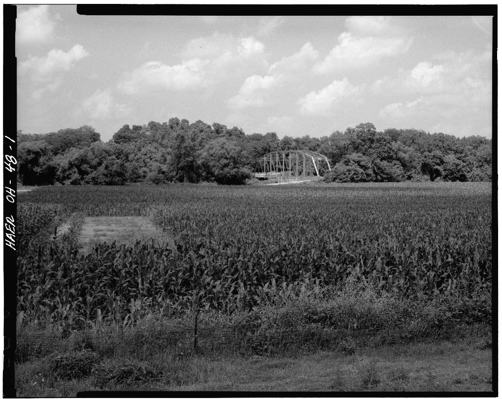 Abbott's Parker Through Truss Bridge, photograph filed with the federal survey