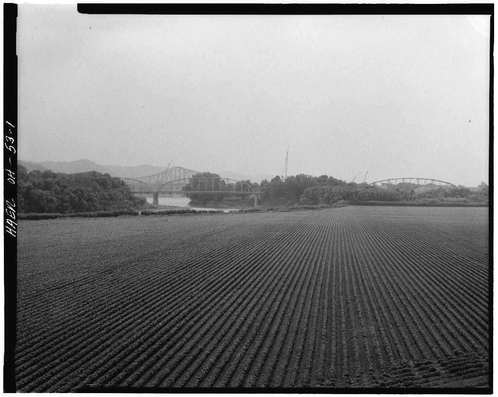 Scioto Pennsylvania Through Truss Bridge, photograph filed with the federal survey