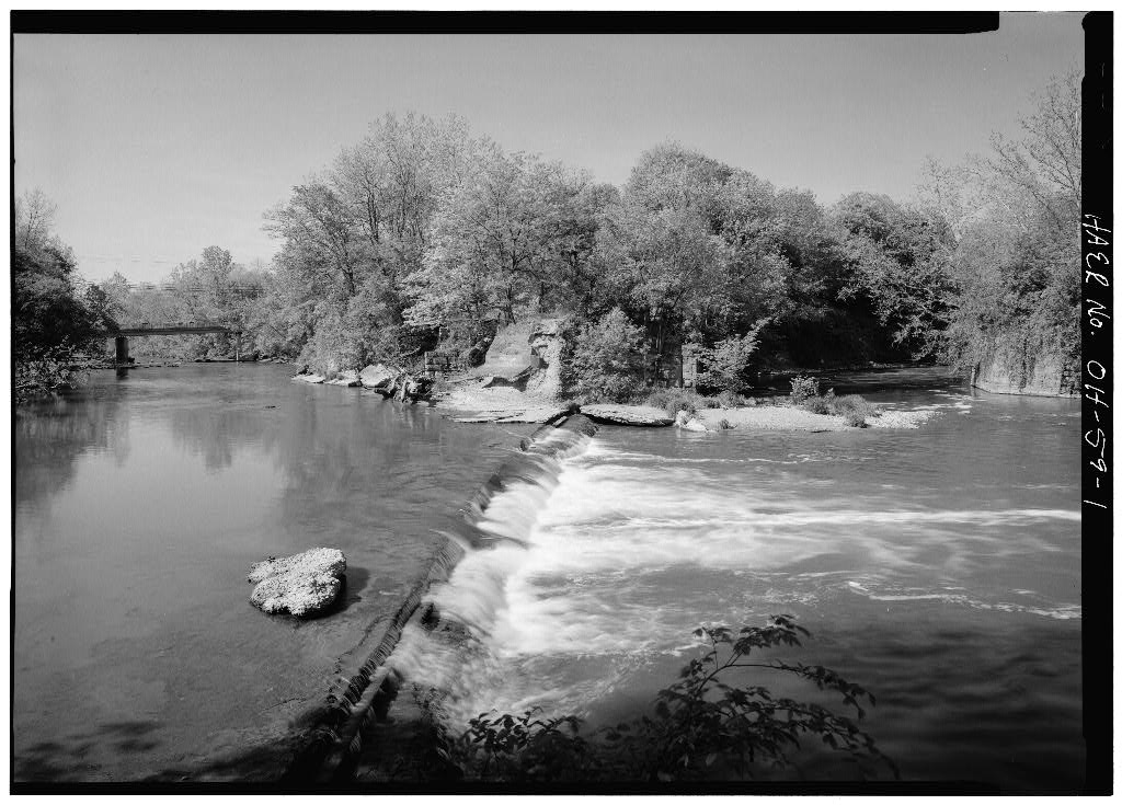 Ohio & Erie Canal, photograph filed with the federal survey