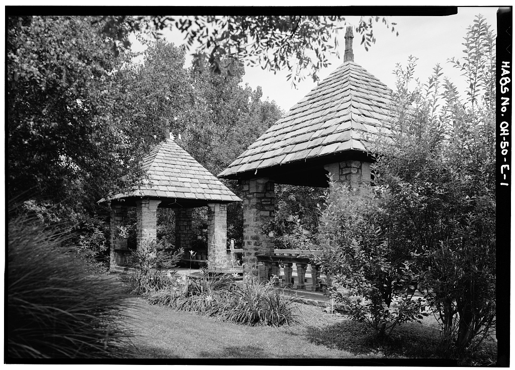 Stan Hywet Hall, photograph filed with the federal survey