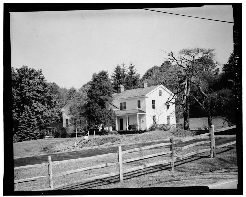 James Wallace House, photograph filed with the federal survey