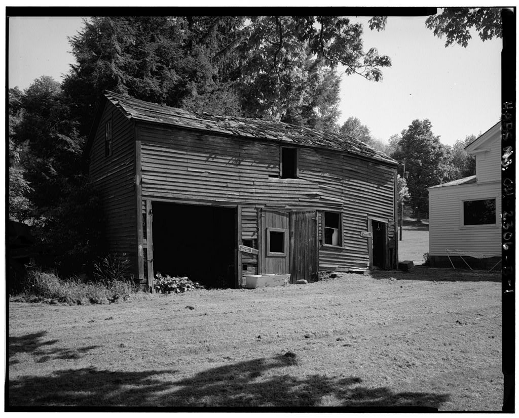 James Wallace Outbuilding, photograph filed with the federal survey