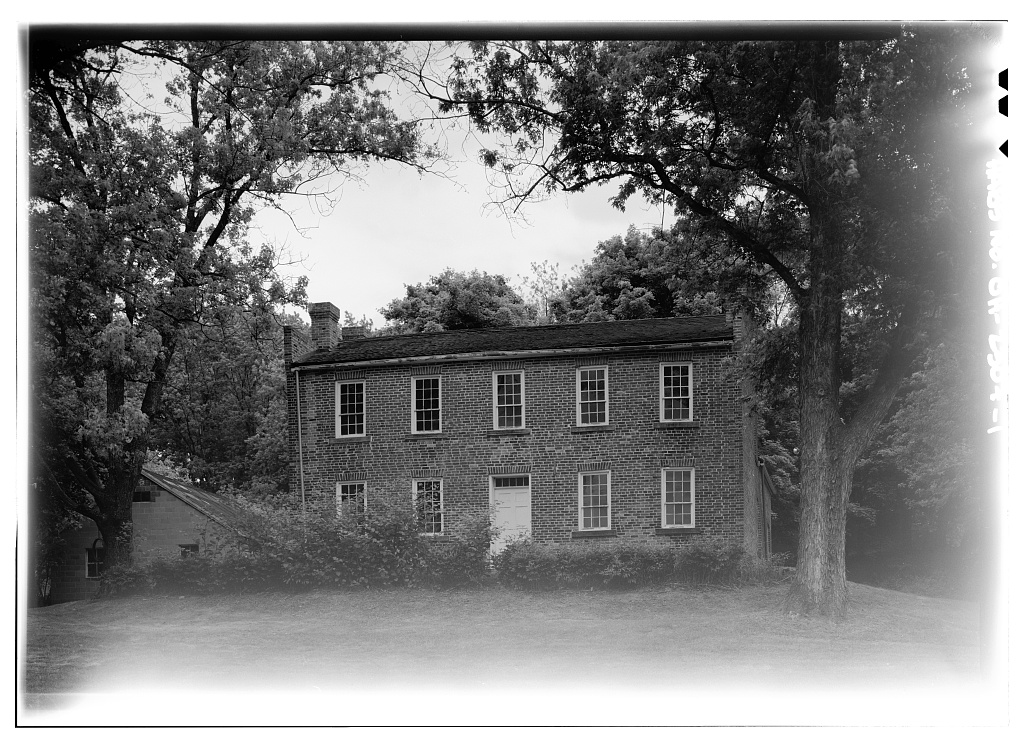 Stephen Frazee House, photograph filed with the federal survey