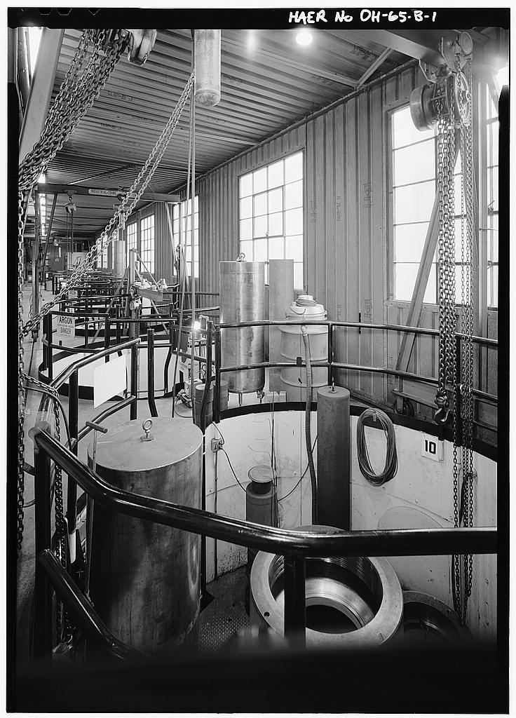 Battelle Memorial Institute, First Hot Isostatic Pressure Vessel, 505 King Avenue, Ohio State University, Columbus, Franklin County, OH, photograph filed with the federal survey