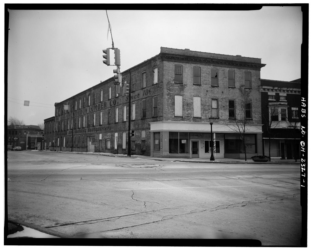 15-17 South Washington (Commercial Building), Tiffin, Seneca County, OH, photograph filed with the federal survey