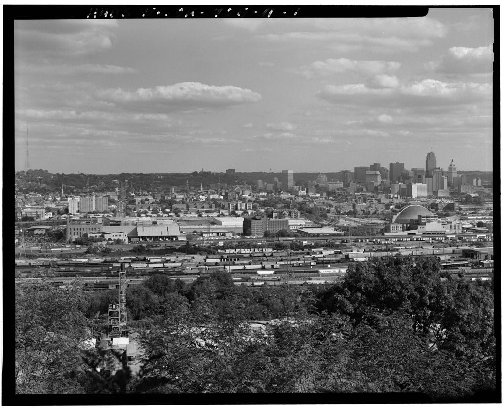 Cincinnati Union Terminal, photograph filed with the federal survey