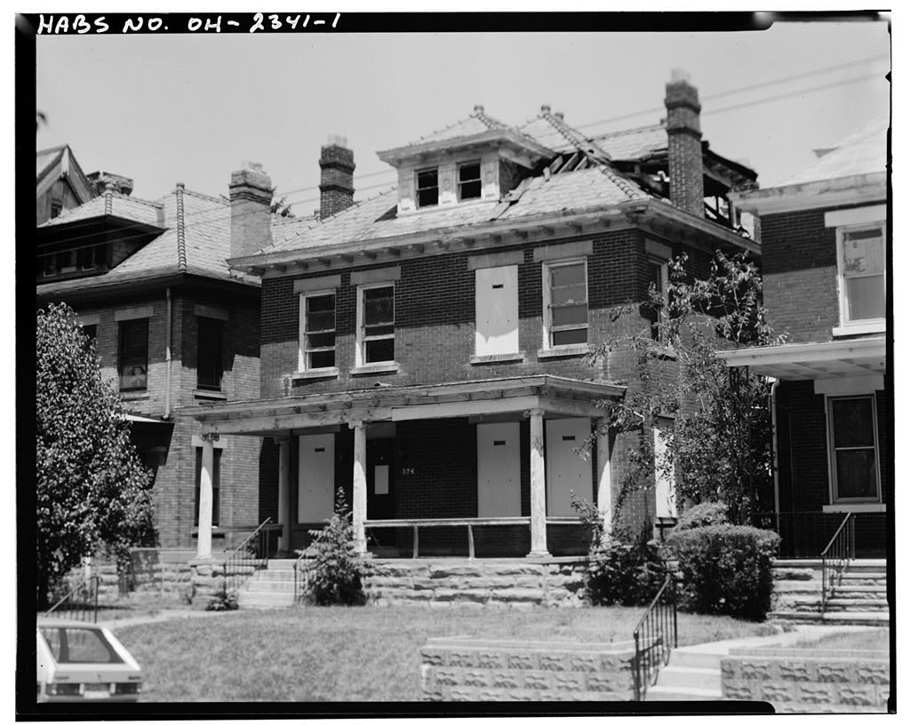 374 Kendall Place (House), 374 Kendall Place, Columbus, Franklin County, OH, photograph filed with the federal survey