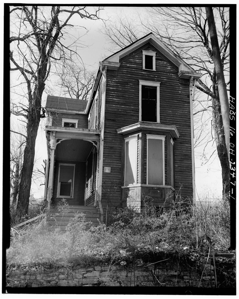 2801 Park Avenue (House), Cincinnati, Hamilton County, OH, photograph filed with the federal survey