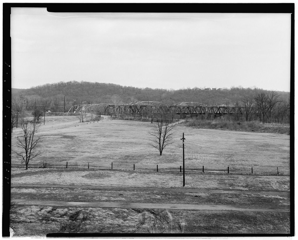 Cleves Bridge, photograph filed with the federal survey