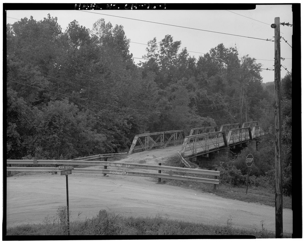 East Lockington Road Bridge, photograph filed with the federal survey