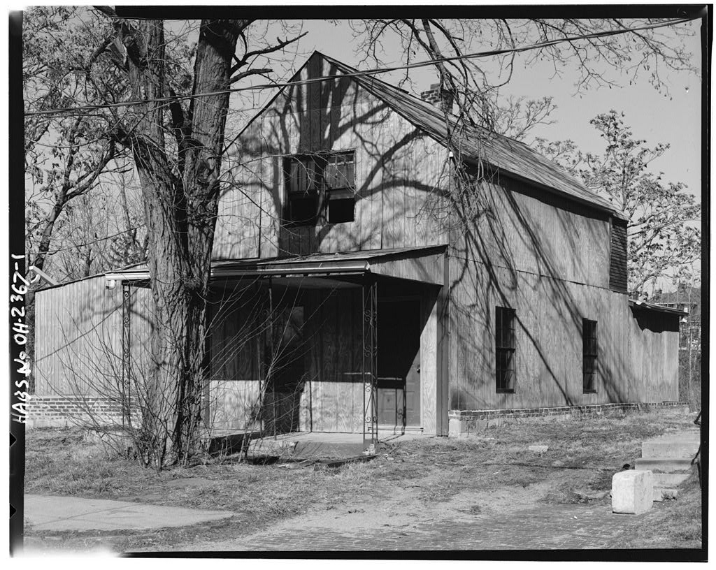 1858 East Rich Street (house), photograph filed with the federal survey