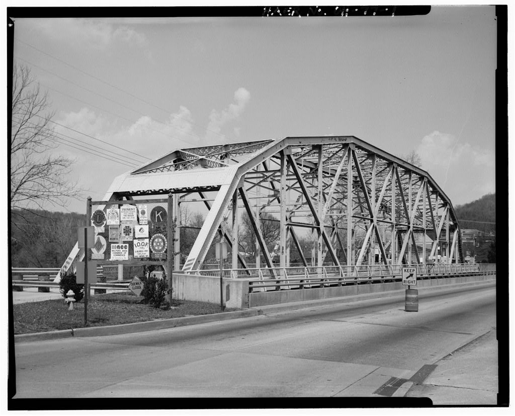 Milford Bridge, photograph filed with the federal survey
