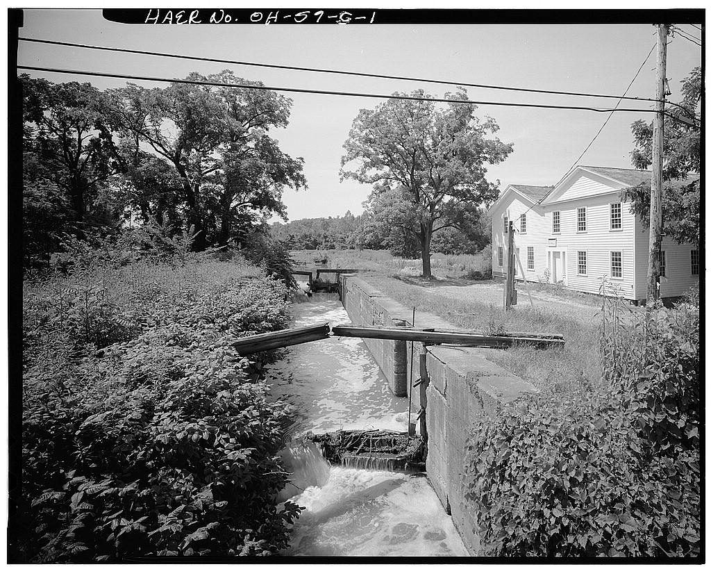 Ohio & Erie Canal, photograph filed with the federal survey