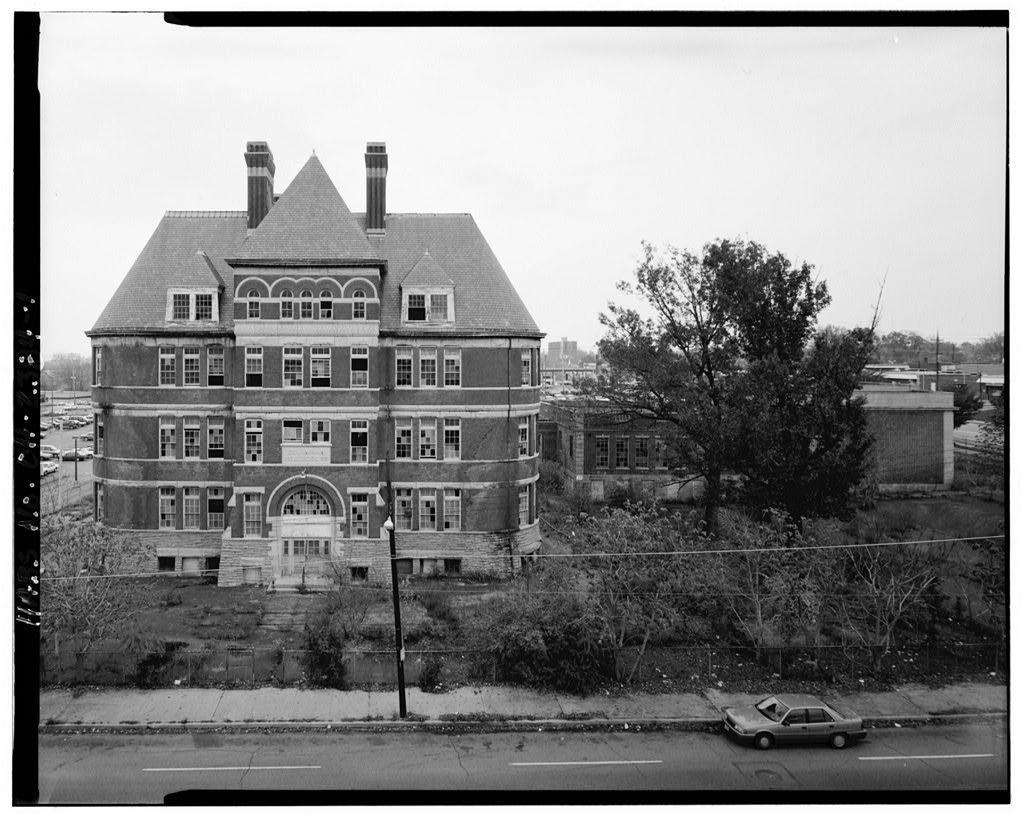 Columbian School, photograph filed with the federal survey