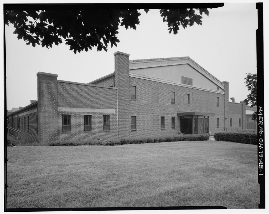 Wright-Patterson Air Force Base, Area B, Building 17, Aircraft Radio Laboratory, Southwest corner of Third & E Streets, Dayton, Montgomery County, OH, photograph filed with the federal survey