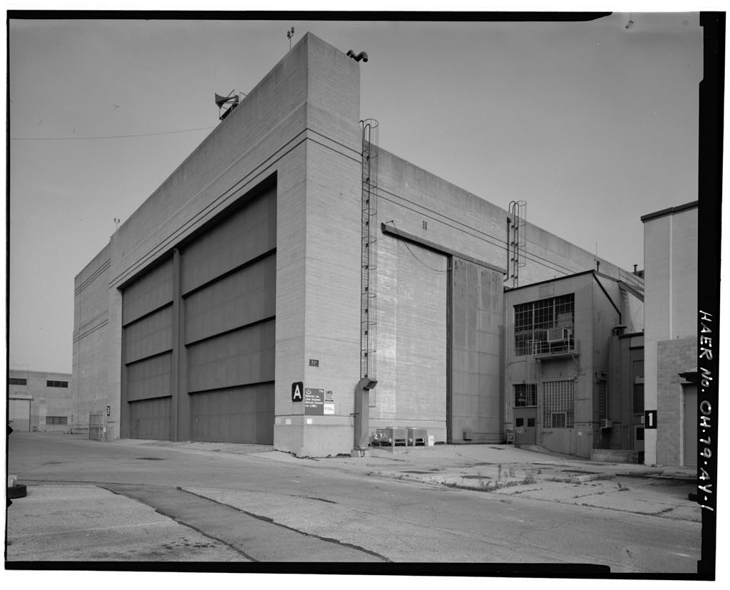 Wright-Patterson Air Force Base, Area B, Building 71A, Propulsion Research Laboratory, Seventh Street between D & G Streets, Dayton, Montgomery County, OH, photograph filed with the federal survey