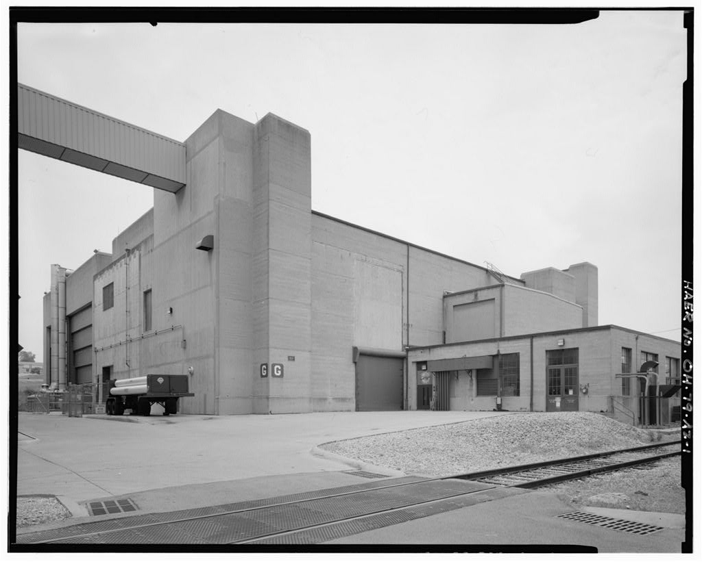 Wright-Patterson Air Force Base, Area B, Building 71B, Power Plant Laboratory, Seventh Street between D & G Streets, Dayton, Montgomery County, OH, photograph filed with the federal survey