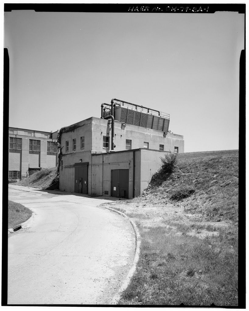Wright-Patterson Air Force Base, Area B, Building 71D, Propulsion Laboratory, Fuels & Lubricants, Dayton, Montgomery County, OH, photograph filed with the federal survey