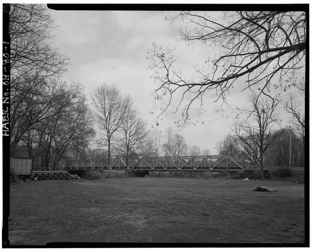 Cherry Street Bridge, photograph filed with the federal survey