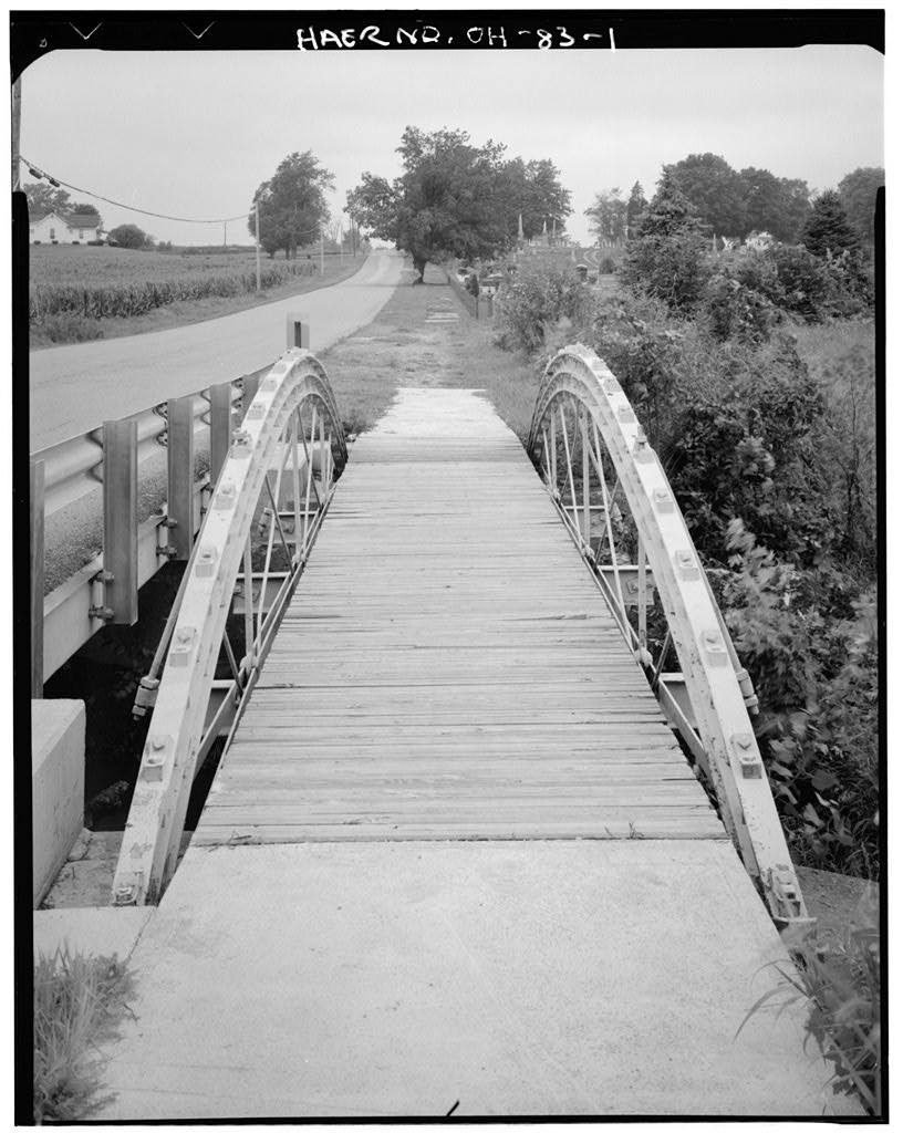 Egypt Pike Bridge, photograph filed with the federal survey