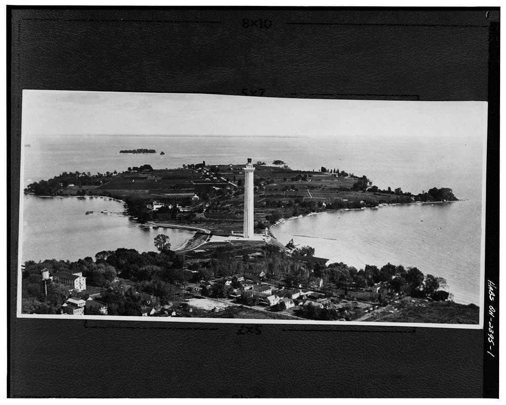 Perry's Victory & International Peace Memorial, South Bass Island, Put-in-Bay, Ottawa County, OH, photograph filed with the federal survey