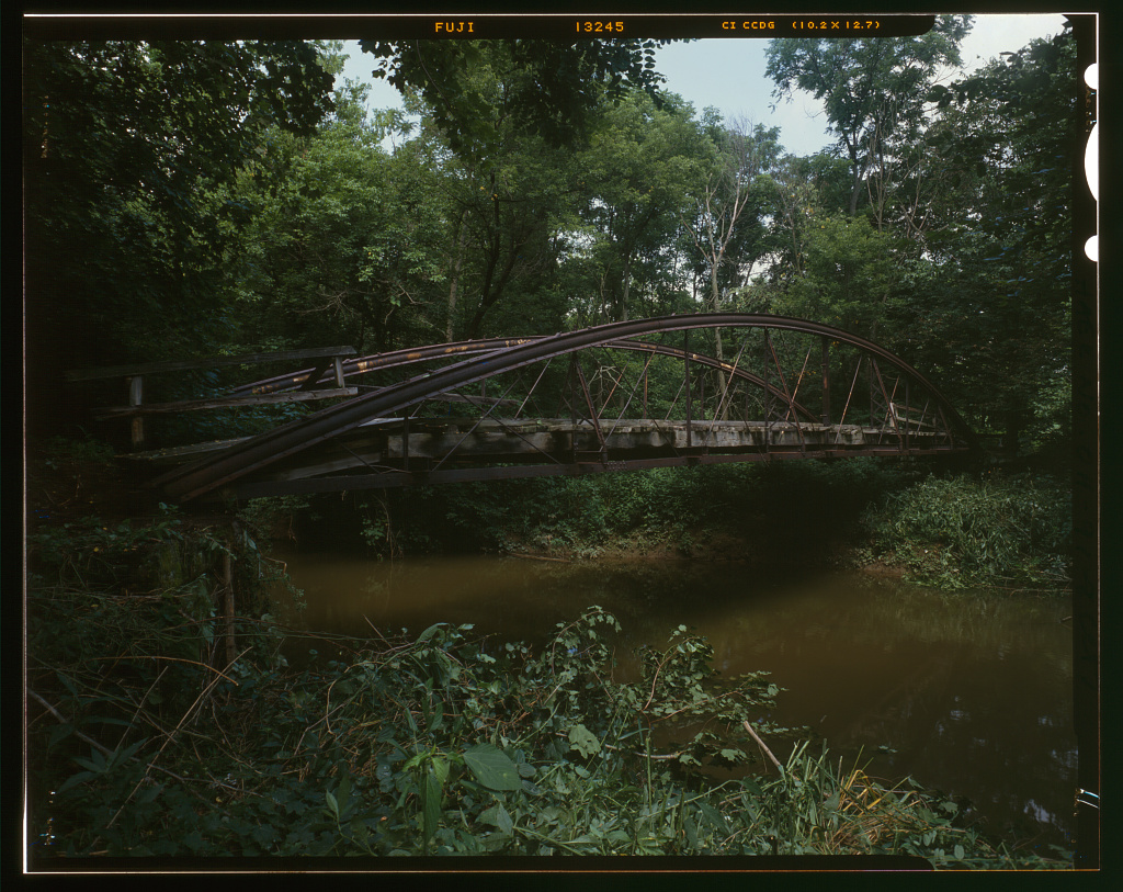 Mill Road Bridge, photograph filed with the federal survey