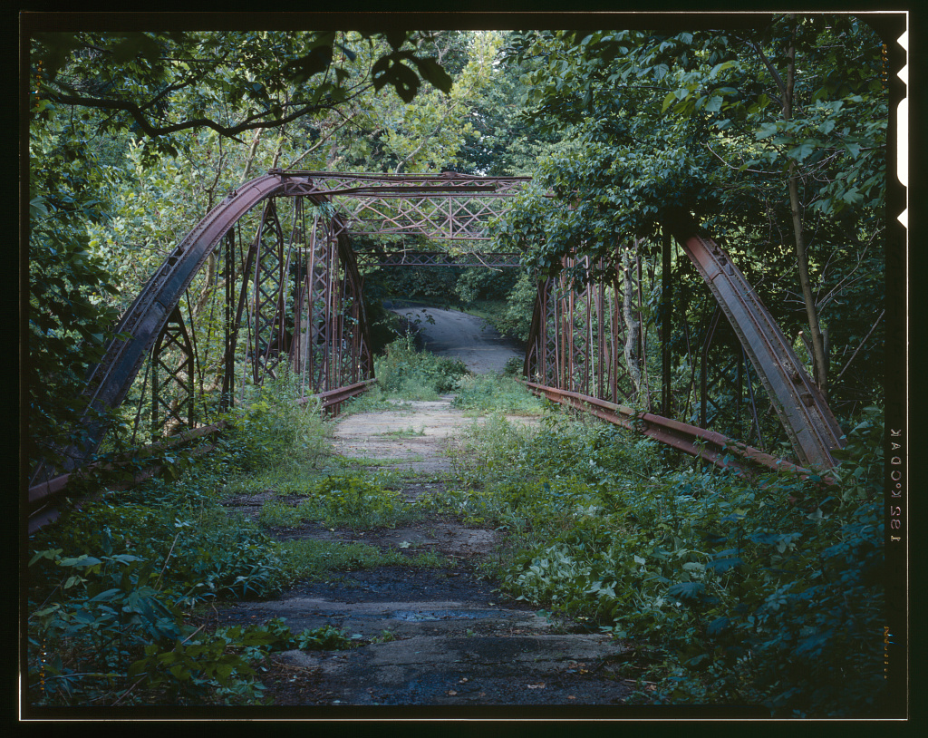 Oakgrove Road Bridge, photograph filed with the federal survey