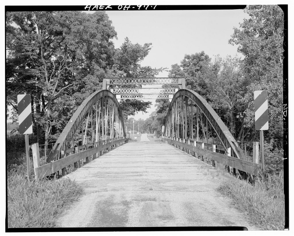 Junction Road Bridge, Junction Road (Township Road 235)spanning Four Mile Creek, Morning Sun, Preble County, OH, photograph filed with the federal survey