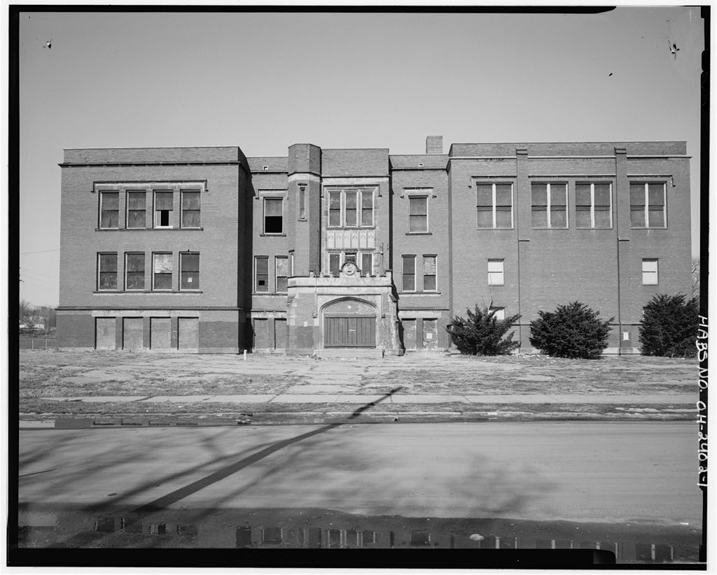 Samuel A. Lane School, photograph filed with the federal survey