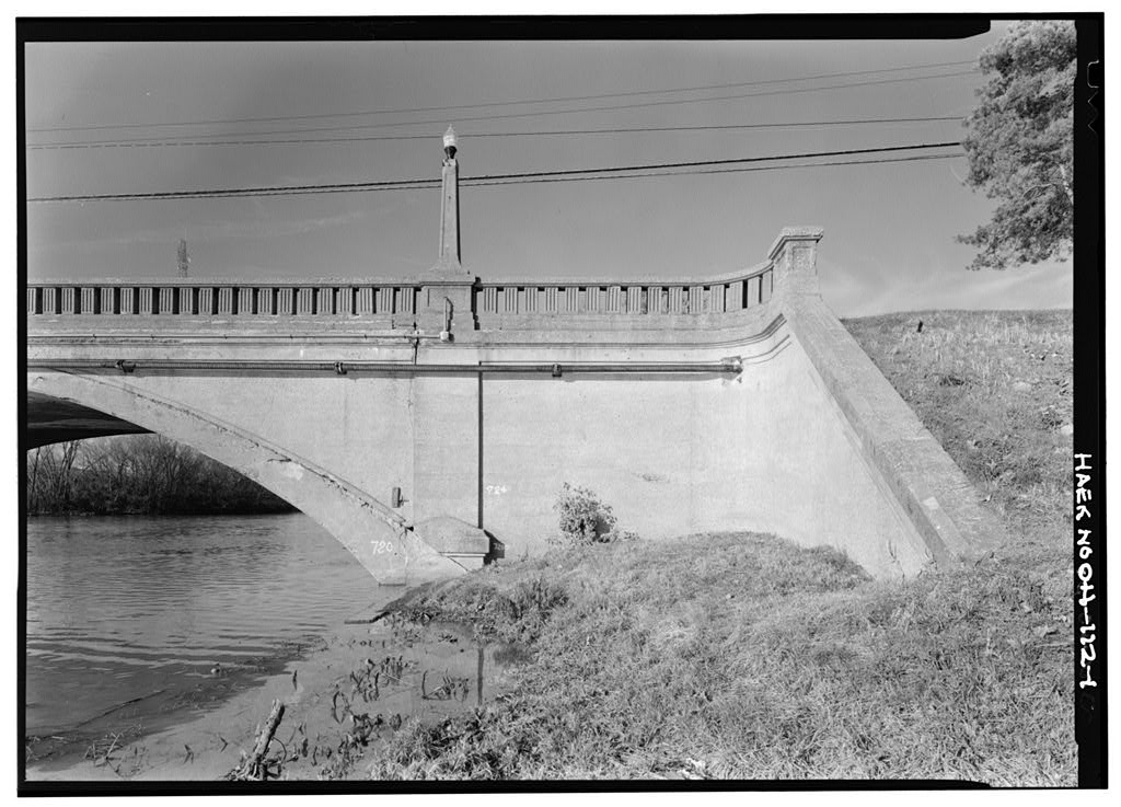 King Avenue Bridge, Spanning Olentangy River, Columbus, Franklin County, OH, photograph filed with the federal survey