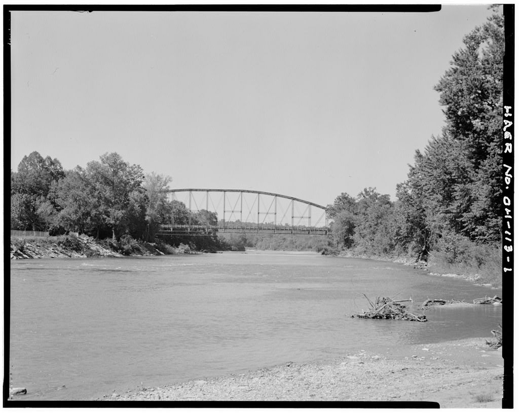 Blue Rock Road Bridge, photograph filed with the federal survey