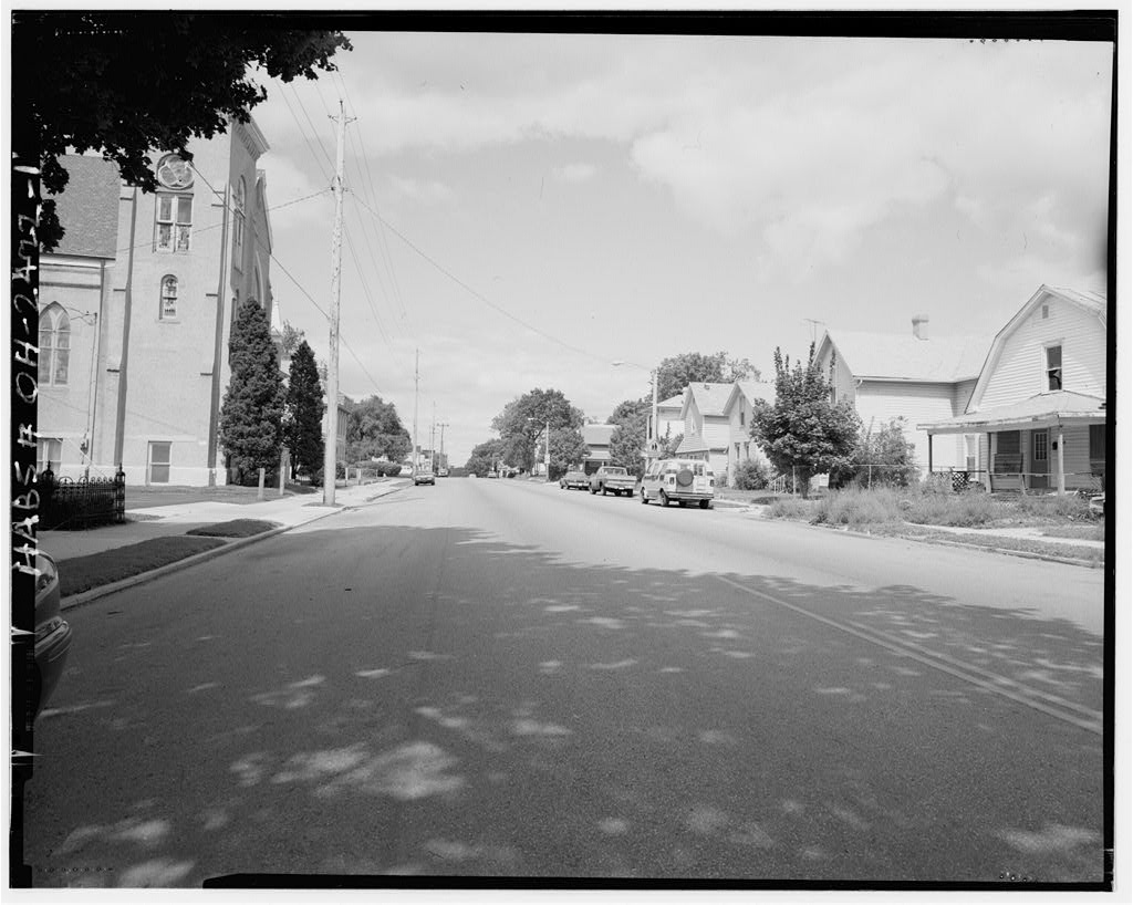 African-American Historic District, photograph filed with the federal survey