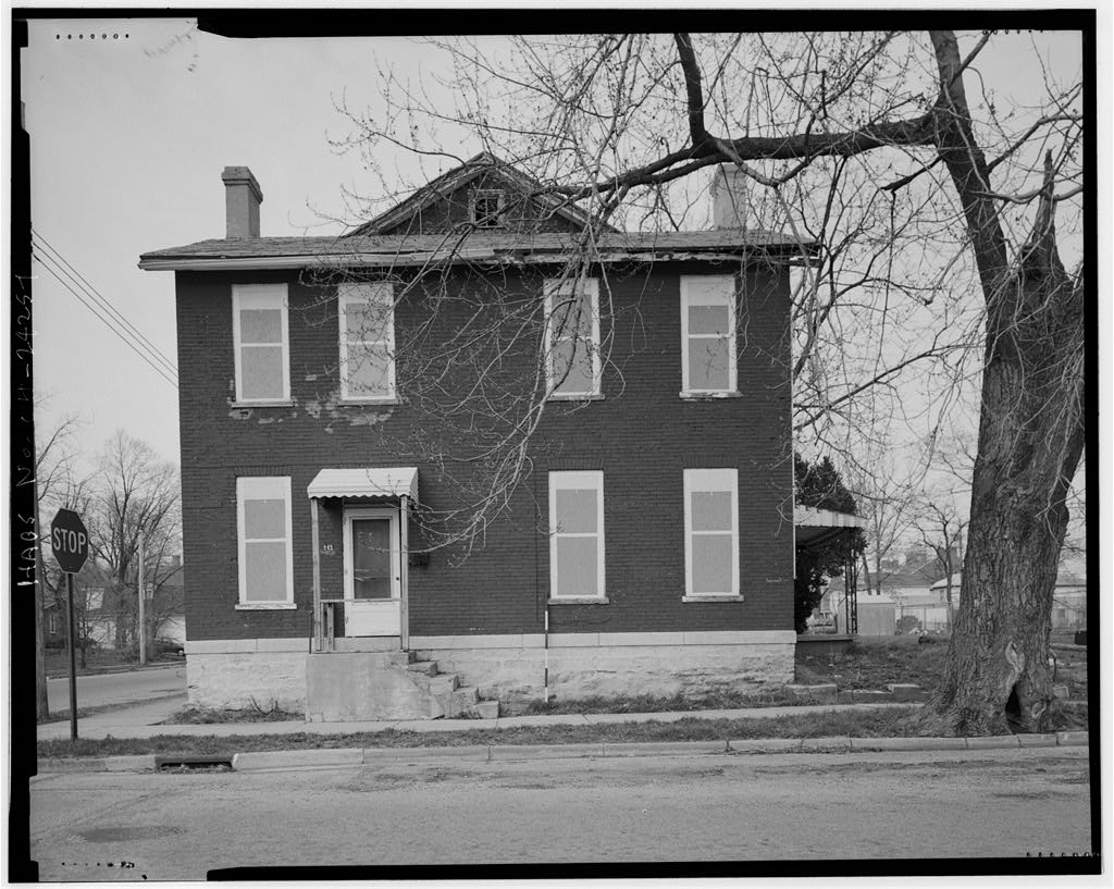 Catherine Zimmerman House, photograph filed with the federal survey