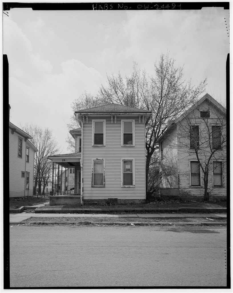 Thomas F. Dwyer House, 29 West Grand Avenue, Springfield, Clark County, OH, photograph filed with the federal survey