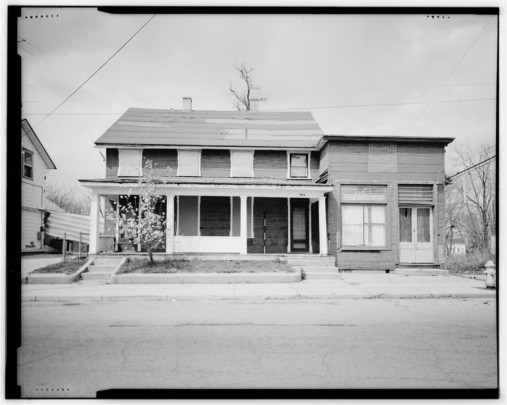 John North House & Grocery, photograph filed with the federal survey