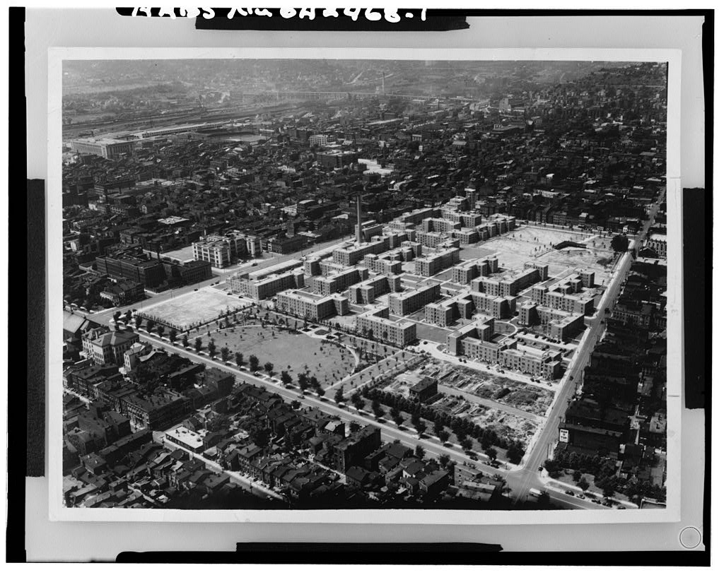 Laurel Homes Historic District, photograph filed with the federal survey