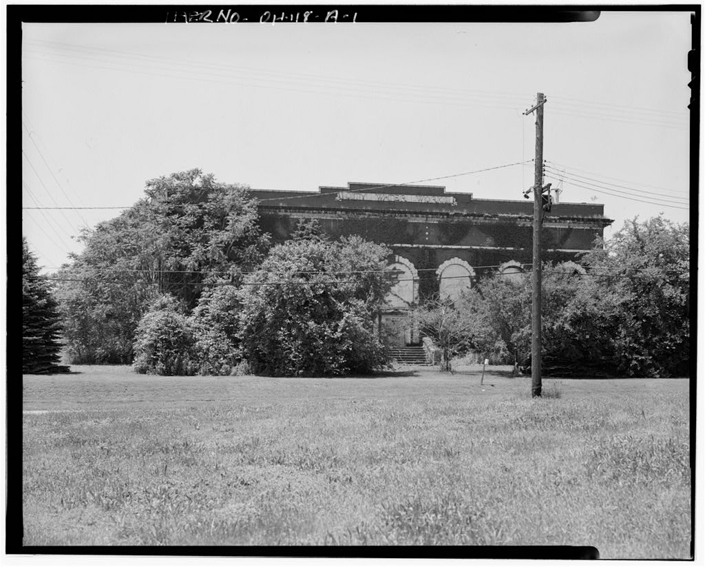 Youngstown City Water Works, photograph filed with the federal survey