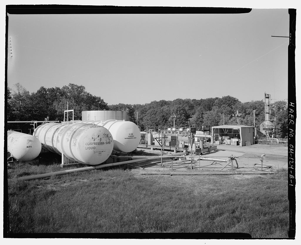 Rocket Engine Testing Facility, GRC Building No. 205, NASA Glenn Research Center, Cleveland, Cuyahoga County, OH, photograph filed with the federal survey